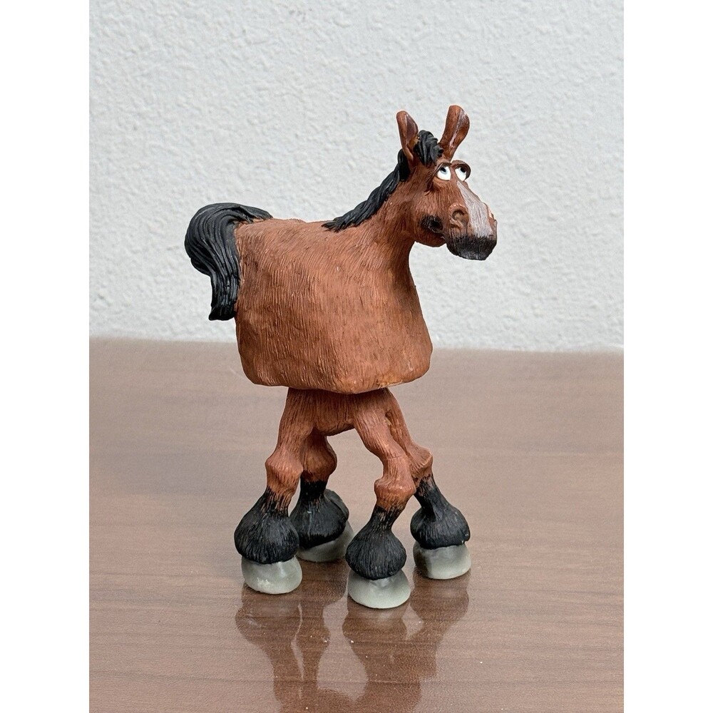 Vintage Bobble Bods Russ by Doug Harris Signed Douglas Horace the Horse